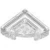 Lego® 1x1 Carreaux coin rond 25269 - 1 pièce Trans - Transparent