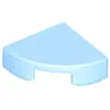 Lego® 1x1 carreau coin rond 25269 - 1 pièce bleu clair
