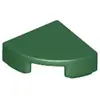 Lego® 1x1 Carreaux coin rond 25269 - 1 pièce vert foncé