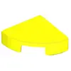 Lego® 1x1 carreaux coin rond 25269 - 100 pièces jaune fluo