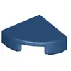 Lego® 1x1 Carreaux coin rond 25269 - 100 pièces bleu foncé