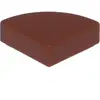 Lego® 1x1 Carreaux coin rond 25269 - 100 pièces rouge-brun