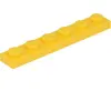 Lego® 1x6 plaque 3666 - 10 pièces jaune