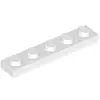 Lego® 1x5 plaque 78329 - 250 pièces blanc