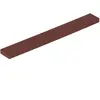 Lego® 1x8 carreaux 4162 - 1 pièce rouge-brun