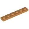 Lego® 1x6 Plaque 3666 - 250 pièces Nougat moyen