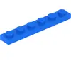 Lego® 1x6 plaque 3666 - 50 pièces bleu