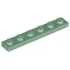 Lego® 1x6 plaque 3666 - 1 pièce vert sable