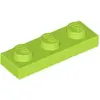 Lego® 1x3 plaque 3623 - 1 pièce Lime