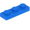 Lego® 1x3 plaque 3623 - 1 pièce bleu