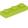 Lego® 1x3 Board 3623 - 100 pièces Lime
