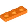 Lego® 1x3 Board 3623 - 100 pièces Orange