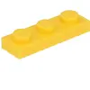Lego® 1x3 plaque 3623 - 10 pièces jaune