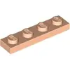 Lego® 1x4 plaque 3710 - 1 pièce Nougat clair