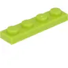 Lego® 1x4 plaque 3710 - 10 pièces Lime