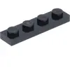 Lego® 1x4 plaque 3710 - 100 pièces noir