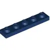 Lego® 1x5 plaque 78329 - 10 pièces bleu foncé