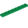 Lego® 1x8 plaque 3460 - 1 pièce vert