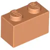Lego® 10 pièces 3004 Brick 1x2 Part Basic Bricks 10 Nougat