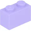 Lego® 10 pièces 3004 Brick 1x2 Part Basic Bricks 10 Lavendel