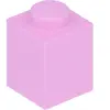 Lego® 50 pièces 3005 Brick 1x1 Part Basic briques 50 rose clair