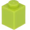 Lego® 50 pièces 3005 Brick 1x1 Part Basic Bricks 50 Lime