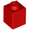 Lego® 1 pièce 3005 brique 1x1 partie briques de base 1 rouge