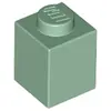Lego® 1 pièce 3005 Brick 1x1 Part Basic Bricks 1 Sand Green