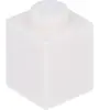 Lego® 1 pièce 3005 Brick 1x1 Part Basic Bricks 1 White