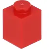 Lego® 250 pièces 3005 brique 1x1 partie briques de base 250 rouge