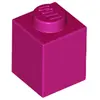 Lego® 1 pièce 3005 Brick 1x1 Part Basic Bricks 1 Magenta