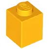 Lego® 1 pièce 3005 Brick 1x1 Part Basic Bricks 1 Light Orange