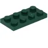 Lego® 1 pièce 3020 Plaques 2x4 Part Basic 1 Vert foncé