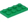 Lego® 10 pièces 3020 Plaques 2x4 Part Basic 10 Vert