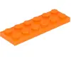 Lego® 2x6 plaque 3795 - 10 pièces orange