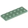 Lego® 2x6 plaque 3795 - 10 pièces vert sable