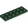 Lego® 2x6 plaque 3795 - 10 pièces vert foncé