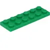 Lego® 2x6 plaque 3795 - 10 pièces vert