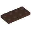 Lego® 250 pièces 3020 Plaques 2x4 Part Basic 250 Marron foncé
