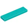 Lego® 50 pièces 2431 Carreaux Tiles 1x4 Part Basic Panel 50 Turquoise ...