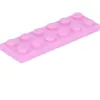 Lego® 2x6 plaque 3795 - 50 pièces rose clair