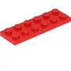 Lego® 2x6 plaque 3795 - 1 pièce rouge