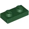 Lego® 1x 1x2 Plaques 3023 - Plaque vert foncé - Dark Green