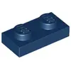 Lego® 1x 1x2 Plaques 3023 - Plaque bleu foncé - Dark Blue