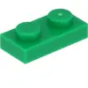 Lego® 50x 1x2 plaques 3023 - Plate Vert - Green