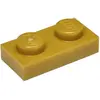 Lego® 250x 1x2 plaques 3023 - Plaque or perle - Or perle