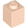 Lego® 10 pièces 3005 Brick 1x1 Part Basic bricks 10 Helles Nougat