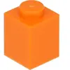Lego® 10 pièces 3005 Brick 1x1 Part Basic Bricks 10 Orange