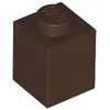 Lego® 10 pièces 3005 brique 1x1 partie briques de base 10 brun foncé
