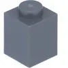 Lego® 10 pièces 3005 brique 1x1 partie briques de base 10 gris bleuté ...
